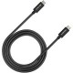 Kabel CANYON UC-44, USB-C 4.0, 1m, črn