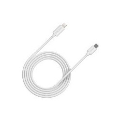 Kabel CANYON ?FI-12, USB-C v Lightning za Apple, 2m, bel