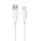 Kabel eSTUFF INFINITE, USB-C v USB-A, 60W, 1m, bel