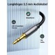 Kabel Ugreen 3.5mm avdio podaljšek kabla, 1m, 10592