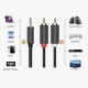 Kabel Ugreen 3.5mm na 2x RCA, 2m, 10510