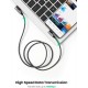 Kabel Ugreen USB v USB-C 90-stopinjski za hitro polnjenje, 2m, 20857