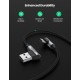 Kabel Ugreen USB v USB-C 90-stopinjski za hitro polnjenje, 2m, 20857