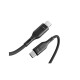 Kabel Veger CL01 USB-C na Lightning, pleteni 1.2m, črn