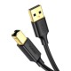 Tiskalniški kabel Ugreen USB-B 2.0 na USB 2.0 2m, 20847