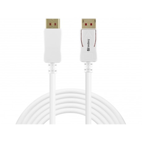 Kabel Sandberg DisplayPort 1.4 8k @ 60Hz 2m kabel, 509-15