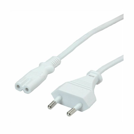 Napajalni kabel Value 220V 1m BIPOLAR C7 bel, 8510082