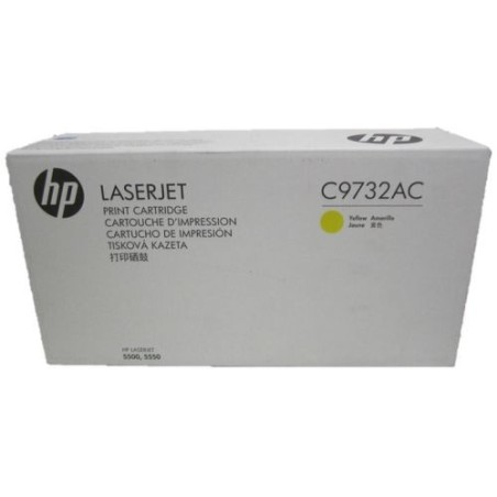 Toner HP C9732A (C9732A), yellow