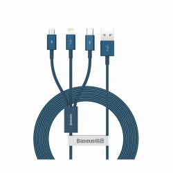 Kabel Baseus USB 3v1 Lightning/USB-C/MicroUSB 1.5m, CAMLTYS-03