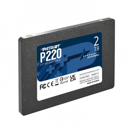 SSD disk 2.5 2TB SATA3 Patriot P220, P220S2TB25