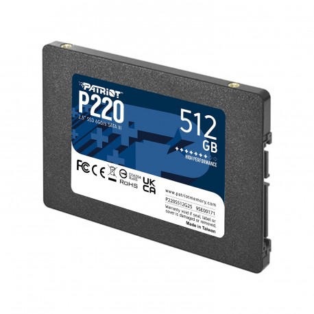 SSD disk 2.5 512GB SATA3 Patriot P220, P220S512G25