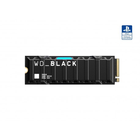 SSD disk 1TB NVMe BLACK SN850 za PS5, WDBBKW0010BBK-WRSN