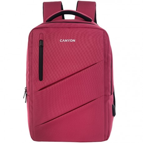 Nahrbtnik za prenosnik 15,6" CANYON BPE-5, rdeč