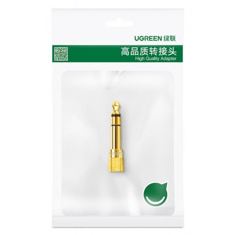 Adapter UGREEN 20503, 6.5mm Moški na 3.5mm ženski avdio