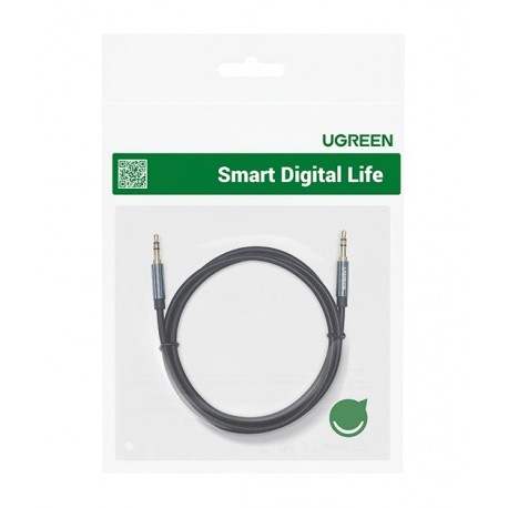 Kabel Ugreen 3.5mm avdio, 1m črn, 50361