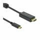 Kabel Delock USB TipC - HDMI 1m 4K 60Hz, 85969