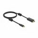 Kabel Delock USB TipC - HDMI 1m 4K 60Hz, 85969