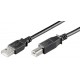 Kabel MicroConnet USB A-B 2.0, 0,1m