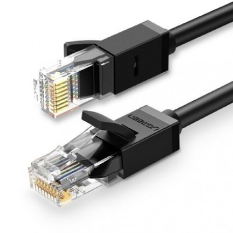Mrežni kabel Ugreen Cat6 UTP LAN, 10m, črn