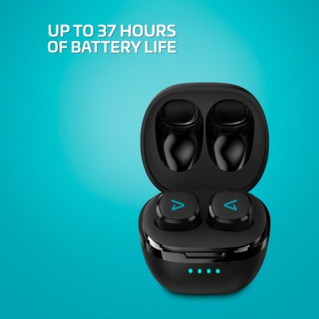 Slušalke LAMAX Dots2 Play brezžične črne