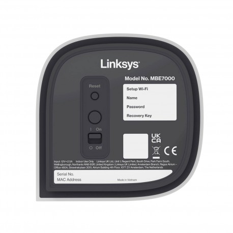 Usmerjevalnik (router) LINKSYS VELOP PRO 7 Mesh WiFi 7 2-pack