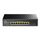 Stikalo (switch) CUDY GS1008PS2 8x Gigabit PoE+ 120W, 2xSFP