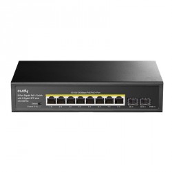 Stikalo (switch) CUDY GS1008PS2 8x Gigabit PoE+ 120W, 2xSFP