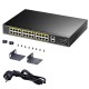 Stikalo (switch) CUDY GS1026PS2 24-Port 24xPoE+ 300W, 2xSFP