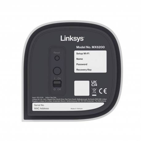 Usmerjevalnik (router) LINKSYS VELOP Pro 6E Mesh WiFi 6 MX6201