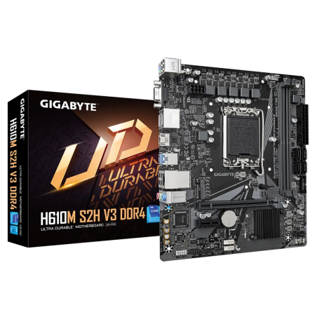 Matična plošča GIGABYTE H610M S2H V3 DDR4, LGA1700, mATX
