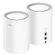 Usmerjevalnik (router) CUDY M3000 V2.0 (2-pack) AX3000 2.5G Mesh WiFi6