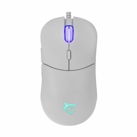 Miška WHITE SHARK BAGDEMAGUS bela, GM-5010