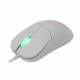 Miška WHITE SHARK BAGDEMAGUS bela, GM-5010