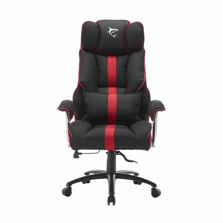 WHITE SHARK gaming stol LE MANS črno/ rdeč