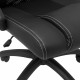 Gaming stol WHITE SHARK ZOLDER, črn