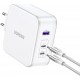 Ugreen Nexode 3 portni 140W USB-C polnilnik s PD 3.1 GaN Bel