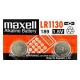 Baterija Maxell LR1130 389-390, 2 kos