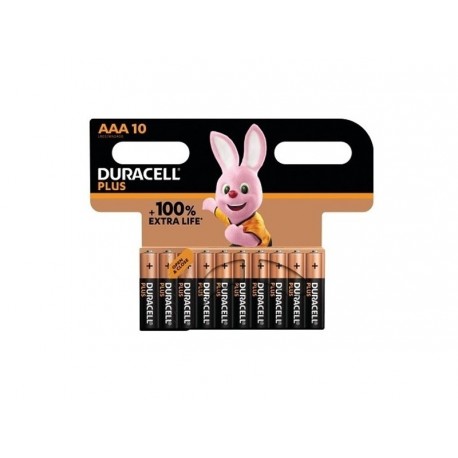 Alkalne baterije Duracell Plus MN2400B10 AAA (10kos)