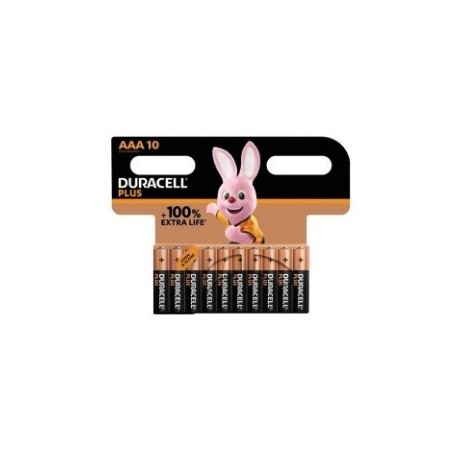 Alkalne baterije Duracell Plus MN2400B10 AAA (10kos)
