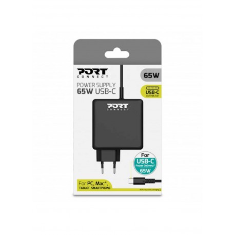 Napajalnik PORT USB-C, 65W (900097B-EU)