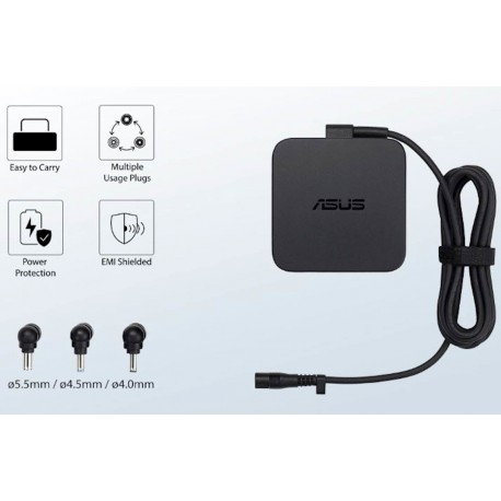 Univerzalni napajalnik ASUS U65W-01, priklop 4.0, 4.5, 5.5mm