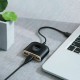 USB Hub Baseus USB 3.0 4xTipA 1m črn