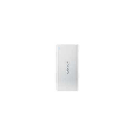 Prenosna baterija Powerbank CANYON PB-108, 10000mAh, bel