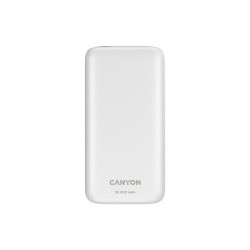 Prenosna baterija Powerbank CANYON PB - 301, 30000mAh, bel