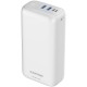 Prenosna baterija Powerbank CANYON PB - 301, 30000mAh, bel