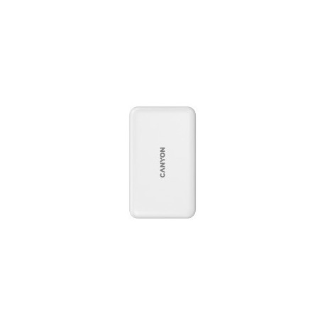 Prenosna baterija Powerbank CANYON PB-1001, 10000mAh, bel