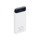 Prenosna baterija Rivacase VA2540 10000mAh Quick Charge 3.0, Bela