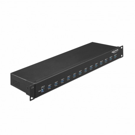 USB Hub Delock rack USB 3.0 13xA  3.1