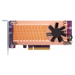 QNAP QM2-2P-384A PCIe razširitvena kartica za M.2 SSD, QM2-2P-384A