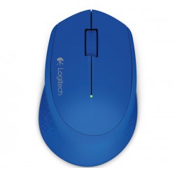 Miška za prenosnik brezžična optična Logitech M280, modra